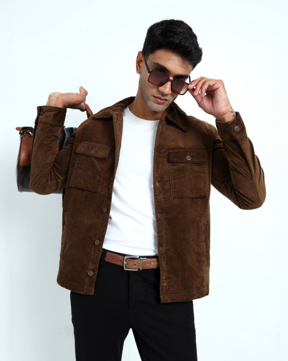 Men’s Classic Brown Corduroy Jacket