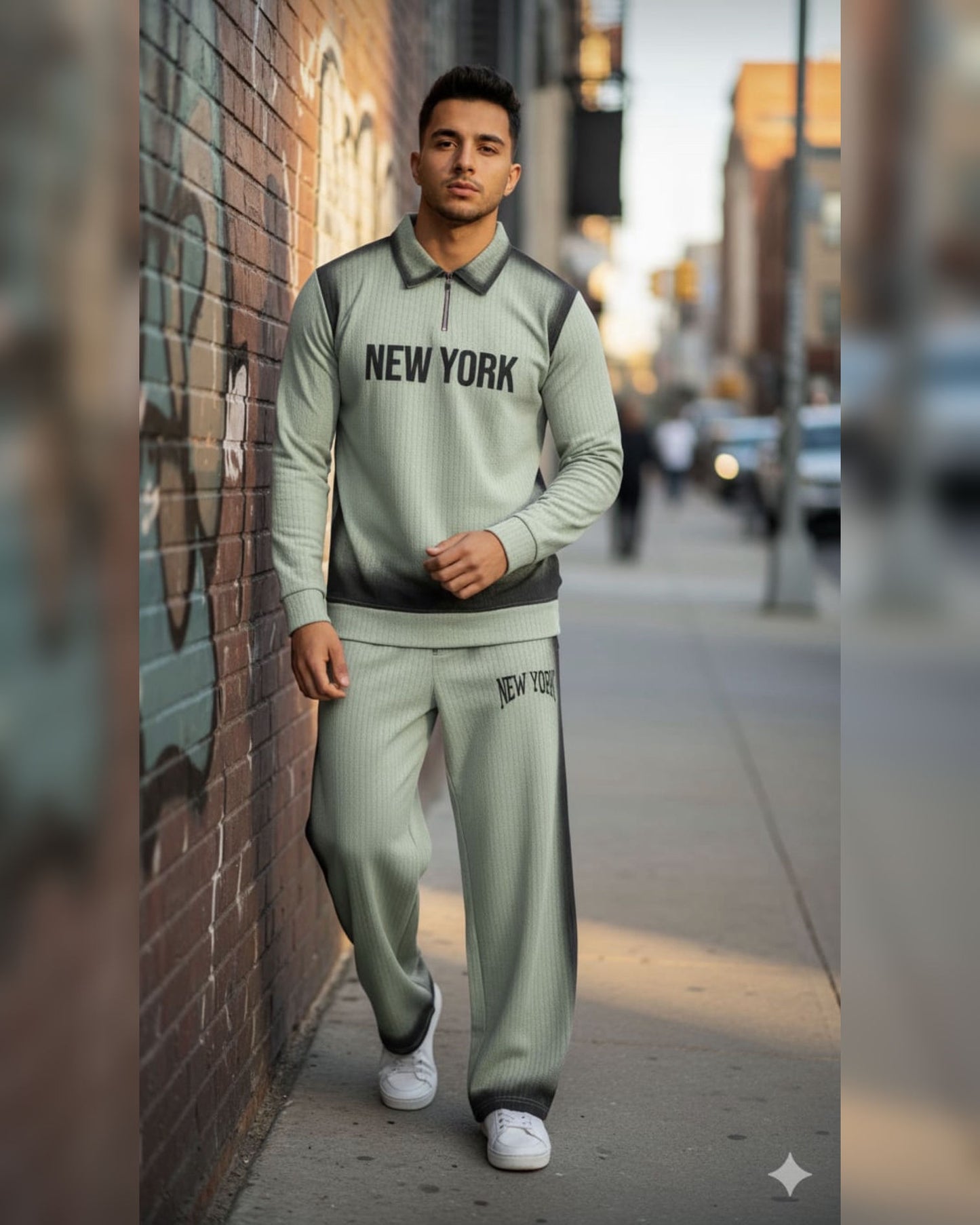 Light Green Tracksuit – Stylish Slim Fit Sportswear for Gym, Jogging & Casual Wear