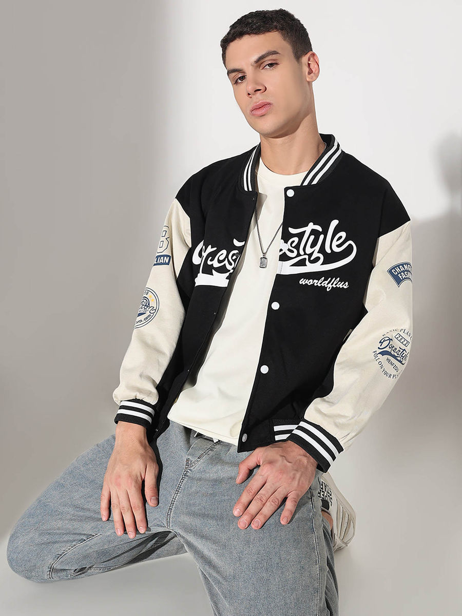 Black jacket for men