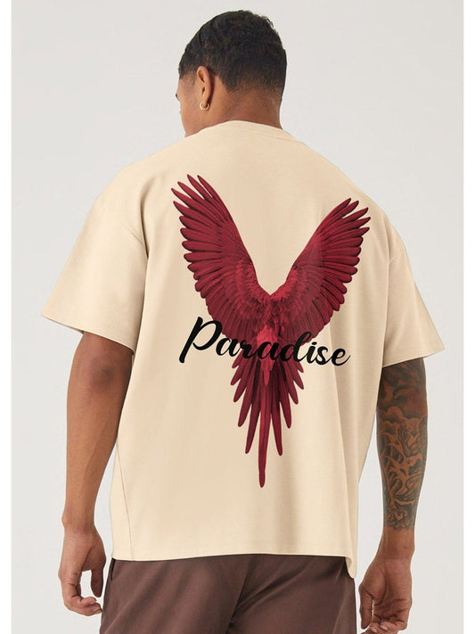 Oversized tshirt for men with relaxed cotton febric