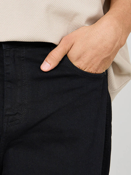 Black mom fit jeans for men
